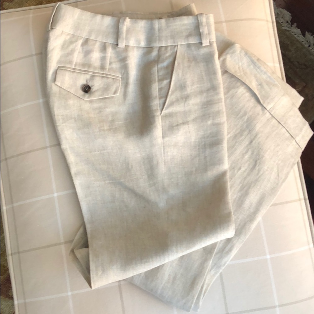J. Crew Linen Pants